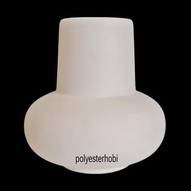SC 80 - Balon Vazo Minimalist Tarz Ham Seramik Obje