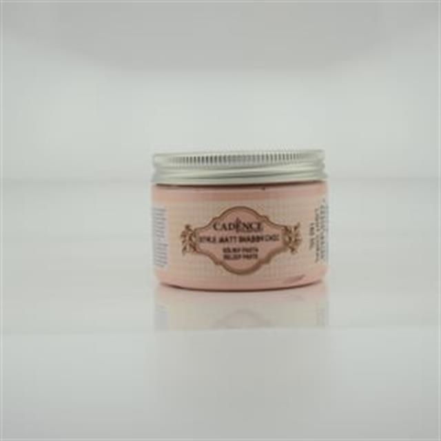SR 6  Açık Mercan Shabby Chic Rölyef Pasta(Mat) 