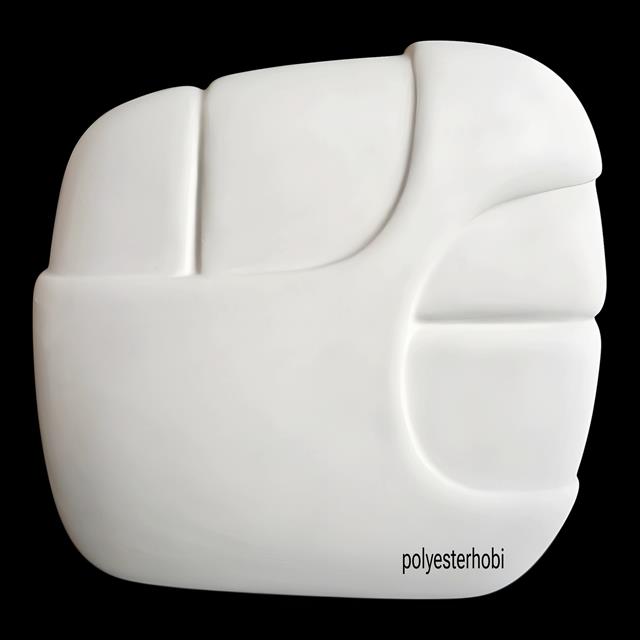 Ss 134 - Pillow Tasarım Ham Seramik Dekoratif Obje