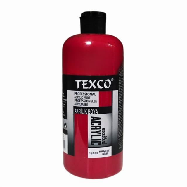 Texco Su Bazlı Akrilik 400 ml Kırmızı