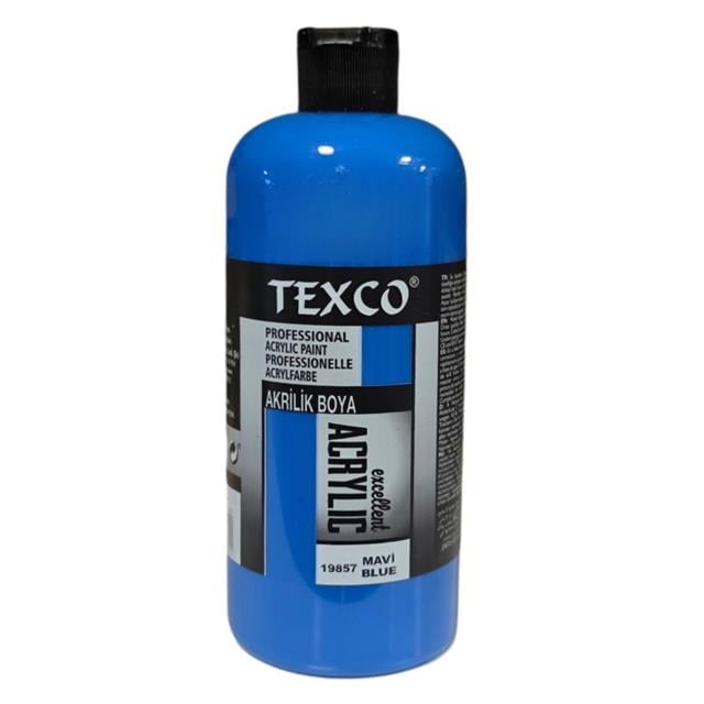 Texco Su Bazlı Akrilik 400 ml Mavi