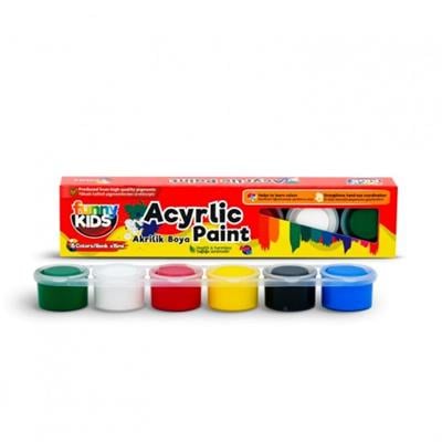 Akrilik Boya Öğrenci 6 Lı Set