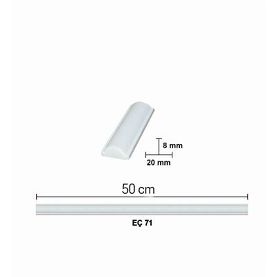 ESNEK ÇITA , ESNEK MOBİLYA ÇITASI EÇ 71 (50 CM)