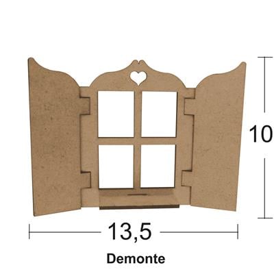 L 247 - Pencere Dekoratif Aksesuar Pano Ham Mdf Dekorasyon Yardımcı Obje