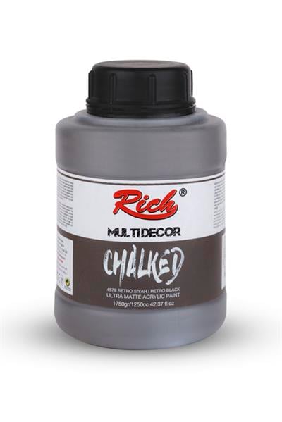 Multi Dekor Chalked 1750 Gr Retro Siyah