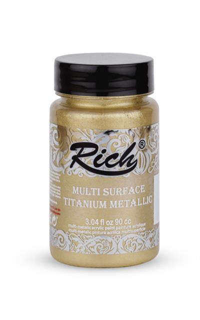 Rich MULTİ TİTANİUM METALİK 90CC SOFT GOLD