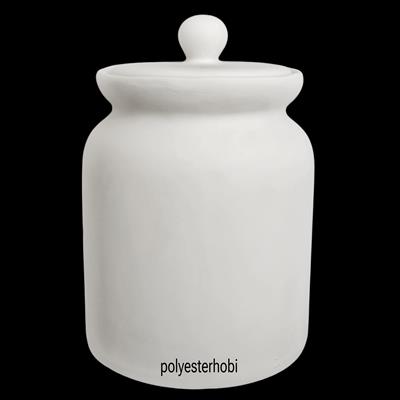 SB 019 - Baharatlık Büyük Boy Ham Seramik Obje