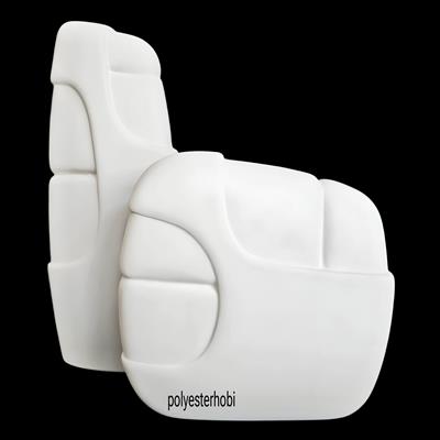 Ss 133 - Pillow Tasarım Ham Seramik Dekoratif Obje