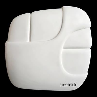 Ss 134 - Pillow Tasarım Ham Seramik Dekoratif Obje