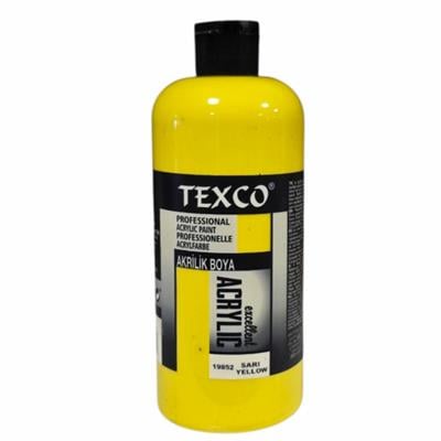Texco Su Bazlı Akrilik 400 ml Sarı