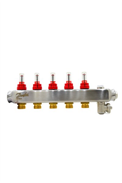 DANFOSS İKİLİ MANİFOLD SETİ 5 Lİ (088U0755)