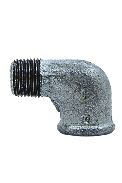 Trakya Döküm Dirsek 1/2 Kuyruklu Galvenizli  