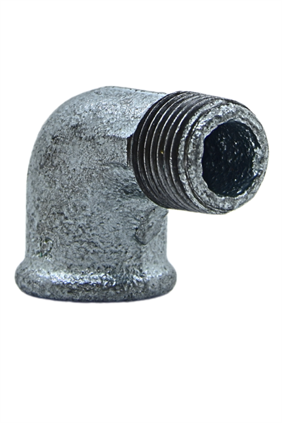 Trakya Döküm Dirsek 1/2 Kuyruklu Galvenizli  