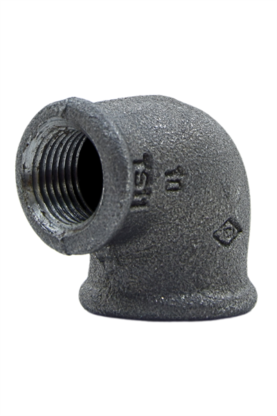 Trakya Döküm Dirsek Redüksiyon Siyah 3/4