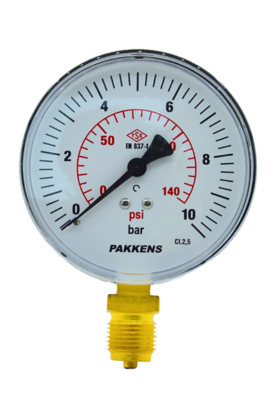 PAKKENS MAN.Q100 alt.ç.akr.KL 2,5   1 bar- ...600 bar