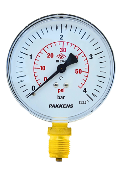 PAKKENS MAN.Q100 alt.ç.akr.KL 2,5   1 bar- ...600 bar