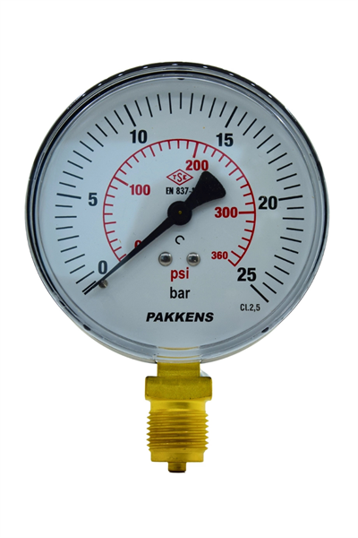 PAKKENS MAN.Q100 alt.ç.akr.KL 2,5   1 bar- ...600 bar