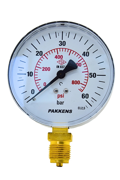 PAKKENS MAN.Q100 alt.ç.akr.KL 2,5   1 bar- ...600 bar