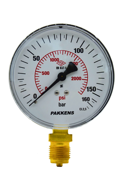 PAKKENS MAN.Q100 alt.ç.akr.KL 2,5   1 bar- ...600 bar