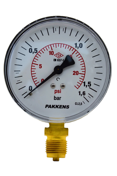 PAKKENS MAN.Q100 alt.ç.akr.KL 2,5   1 bar- ...600 bar