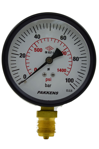 PAKKENS MAN.Q100 alt.ç.met.KL 2,5 100 bar