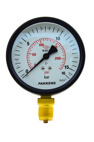 PAKKENS MAN.Q100 alt.ç.met.KL 2,5  16 bar
