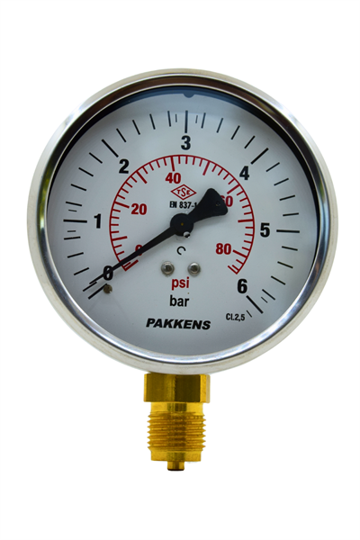PAKKENS MAN.Q100 alt.ç.psl.KL 2,5 6 bar DOLGUSUZ