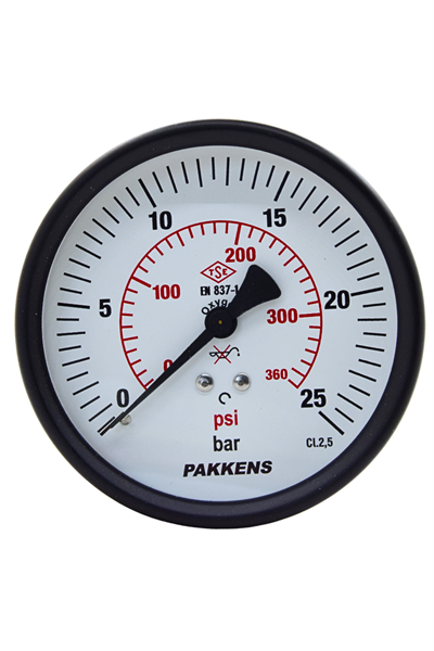 PAKKENS MAN.Q100 ark.ç.met.KL 2,5 25 bar O2