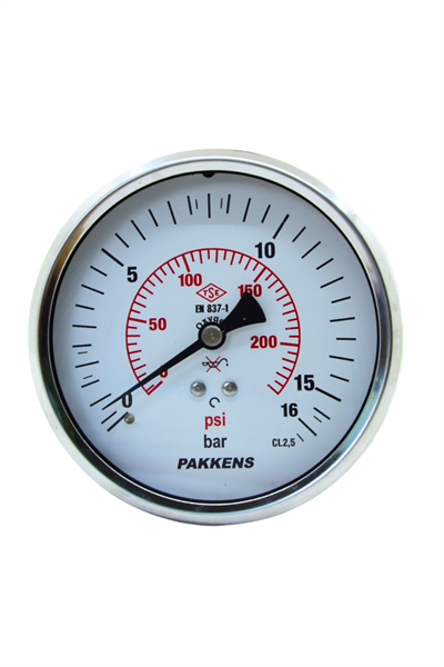 PAKKENS MAN.Q100 ark.ç.psl.KL 2,5 16 bar DOLGUSUZ