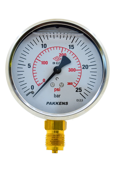 PAKKENS MAN.Q100 gls.alt.ç.psl.KL 2,5   1 bar- ...400 bar