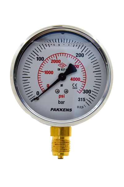 PAKKENS MAN.Q100 gls.alt.ç.psl.KL 2,5   1 bar- ...400 bar