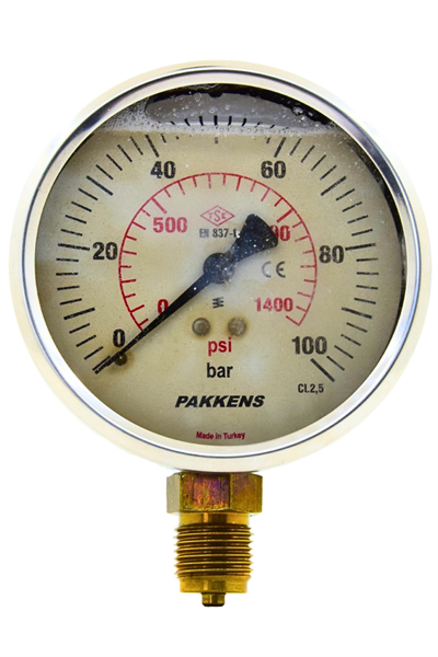 PAKKENS MAN.Q100 gls.alt.ç.psl.KL 2,5   1 bar- ...400 bar