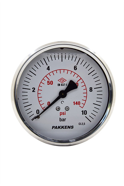 PAKKENS MAN.Q100 gls.pan.t.psl.KL 2,5  10 bar