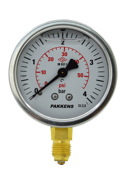 PAKKENS MANOMETRE Q63 GLS.4  Bar Alt.Ç.