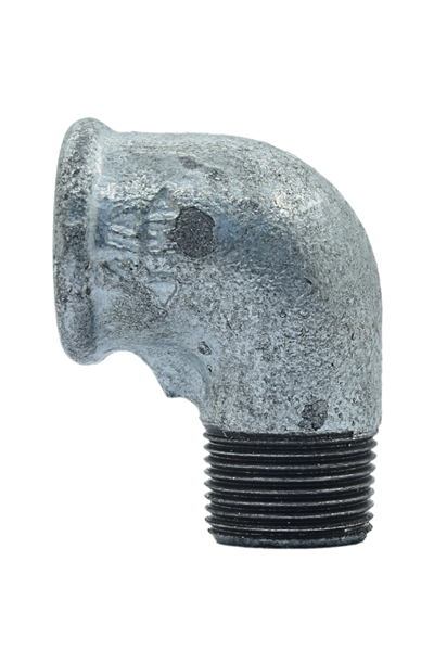 Trakya Döküm Dirsek 3/4 Kuyruklu Galvenizli  