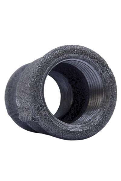 Trakya Döküm Manşon Redüksiyon Siyah  1 X 3/4