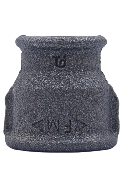 Trakya Döküm Manşon Redüksiyon Siyah  1 X 3/4