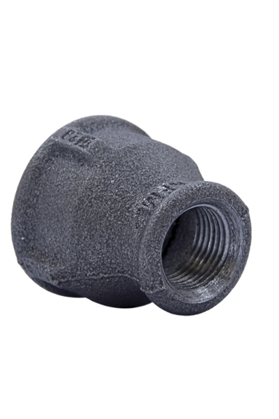 Trakya Döküm Manşon Redüksiyon Siyah  1 X 1/2