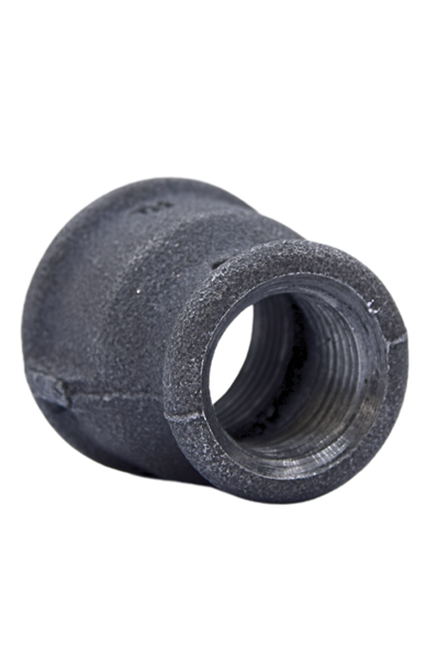 Trakya Döküm Manşon Redüksiyon Siyah  3/4 X 1/2