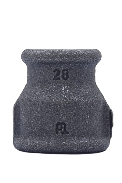 Trakya Döküm Manşon Redüksiyon Siyah  3/4 X 1/2