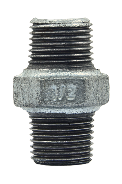 Trakya Döküm Nipel Galvanizli 1/2