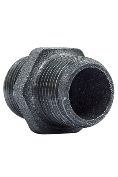 Trakya Döküm Nipel Siyah 1