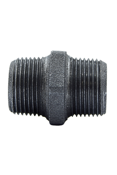 Trakya Döküm Nipel Siyah 1