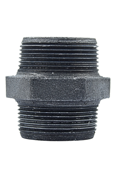 Trakya Döküm Nipel Siyah 11/2