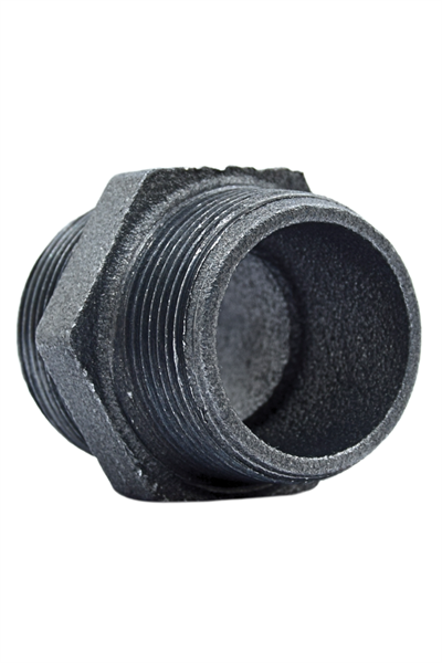 Trakya Döküm Nipel Siyah 11/2