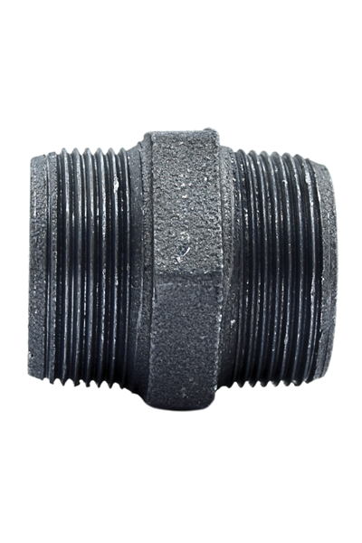 Trakya Döküm Nipel Siyah 11/2