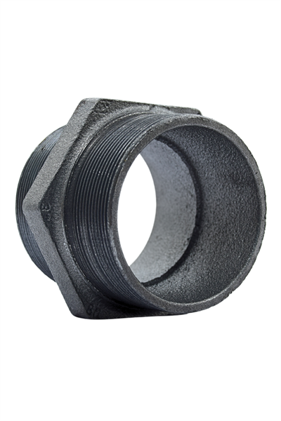 Trakya Döküm Nipel Siyah 3