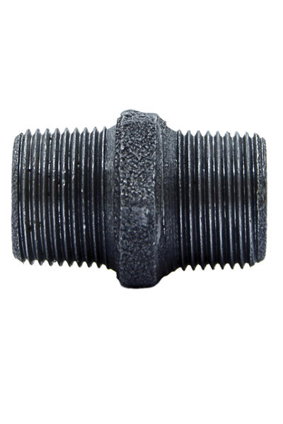 Trakya Döküm Nipel Siyah 3/4