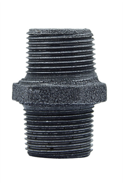 Trakya Döküm Nipel Siyah 3/4