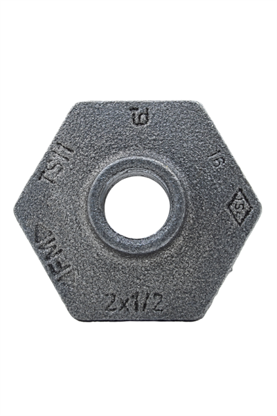 Trakya Döküm Redüksiyon Siyah  2 X 1/2